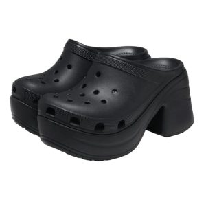 Dép Sục Nữ Crocs Siren Clog Black 208547-001 Màu Đen Size W6 - Duy Hoang
