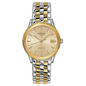 Đồng Hồ Nam Longines L4.774.3.32.7 Flagship Màu Demi (Vàng - Bạc) - Duy Hoang