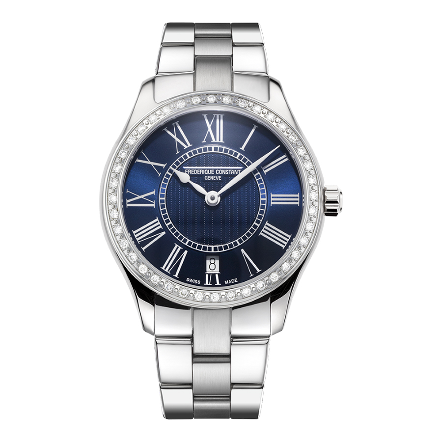 Đồng Hồ Nữ Frederique Constant Classics Women's Watch FC-220MN3BD6B Màu Bạc Xanh - Duy Hoang