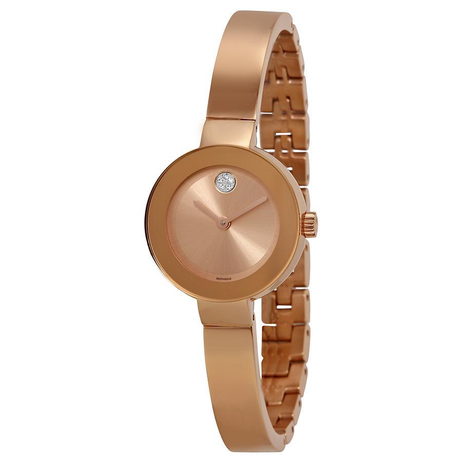 Đồng Hồ Nữ Movado 3600286 Màu Vàng Hồng - Duy Hoang