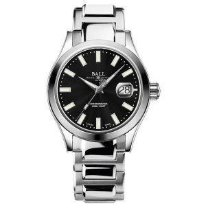 Đồng Hồ Nam Ball Engineer III Marvelight Chronometer 40mm NM2026C-S27C-BK Màu Bạc Đen - Duy Hoang