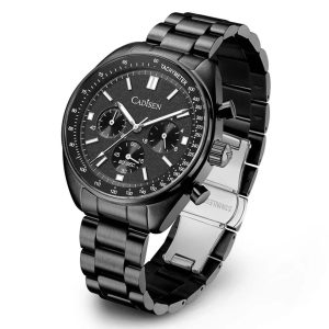 Đồng Hồ Nam Cadisen Chronograph Quartz Watch VD53 Màu Đen - Duy Hoang