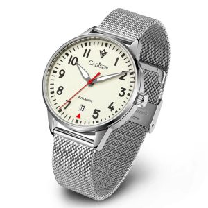 Đồng Hồ Nam Cadisen Pilot Mechanical Watch C8224G-T1 Màu Bạc - Duy Hoang