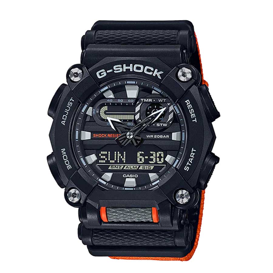 Đồng Hồ Nam Casio Analog-Digital GA900C-1A4 Màu Đen - Duy Hoang