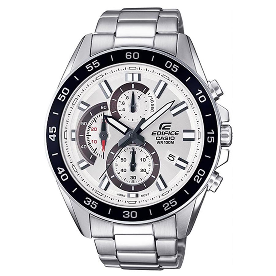 Đồng Hồ Nam Casio Edifice Quartz FV-550D-7A Màu Bạc - Duy Hoang