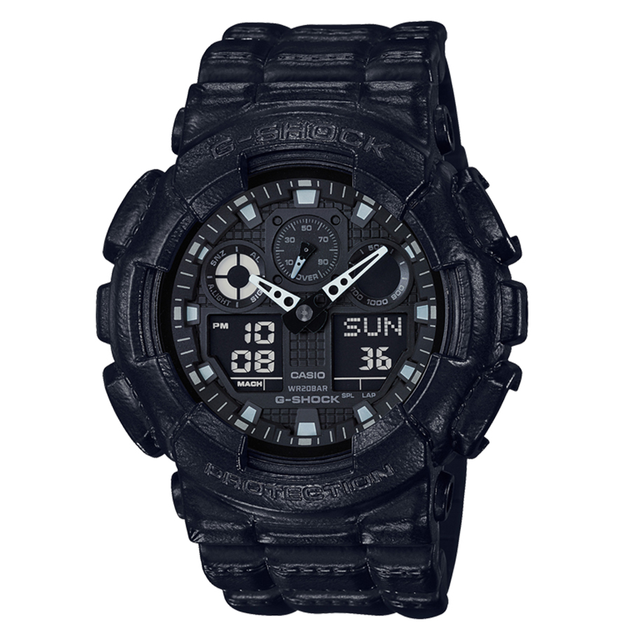 Đồng Hồ Nam Casio G-SHOCK GA-100BT-1ADR Màu Đen - Duy Hoang