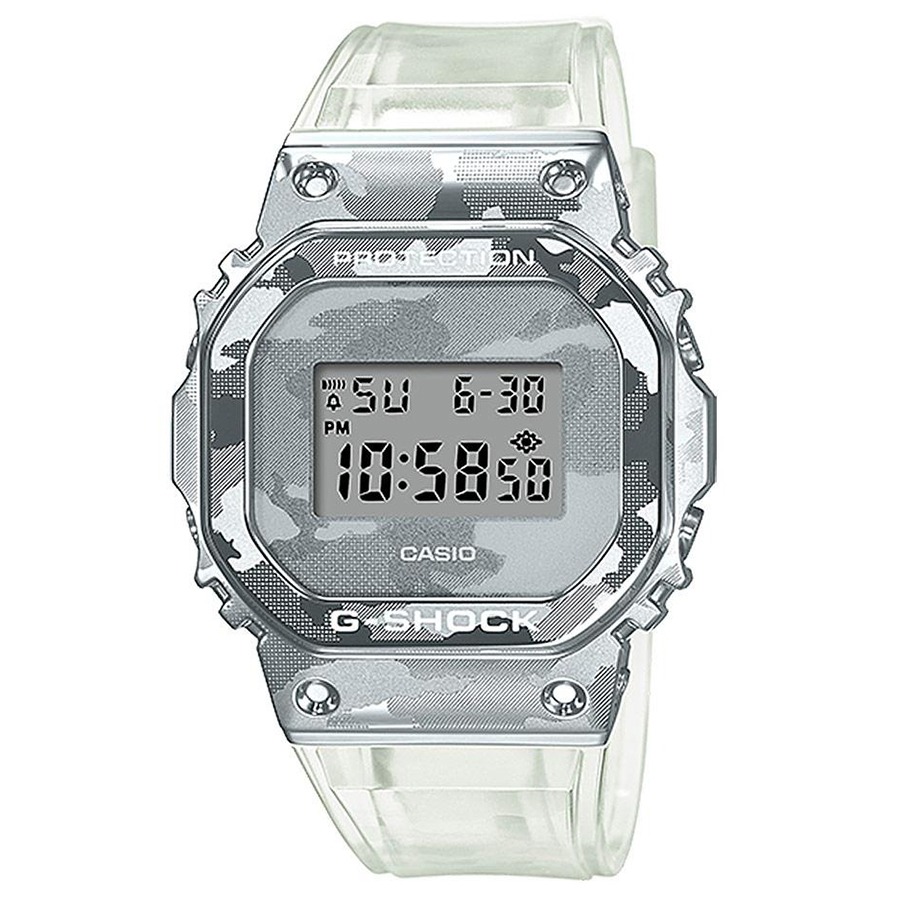 Đồng Hồ Nam Casio G-Shock GM-5600SCM-1 Màu Trắng Xám - Duy Hoang