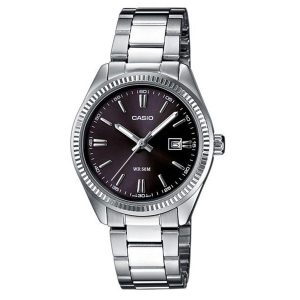 Đồng Hồ Nữ Casio LTP-1302D-1A1VDF Màu Đen Bạc - Duy Hoang