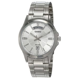 Đồng Hồ Nam Casio MTP-1381D-7AVDF Màu Bạc Trắng - Duy Hoang