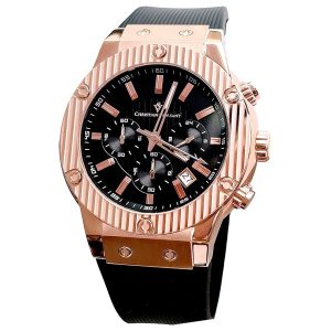 Đồng Hồ Nam Christian Van Sant Monarchy Black Dial CV8124 Màu Đen Vàng - Duy Hoang