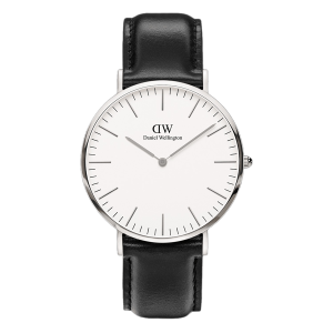 Đồng Hồ Nam Daniel Wellington Classic Sheffield Silver DW00100020 Màu Đen - Trắng - Duy Hoang