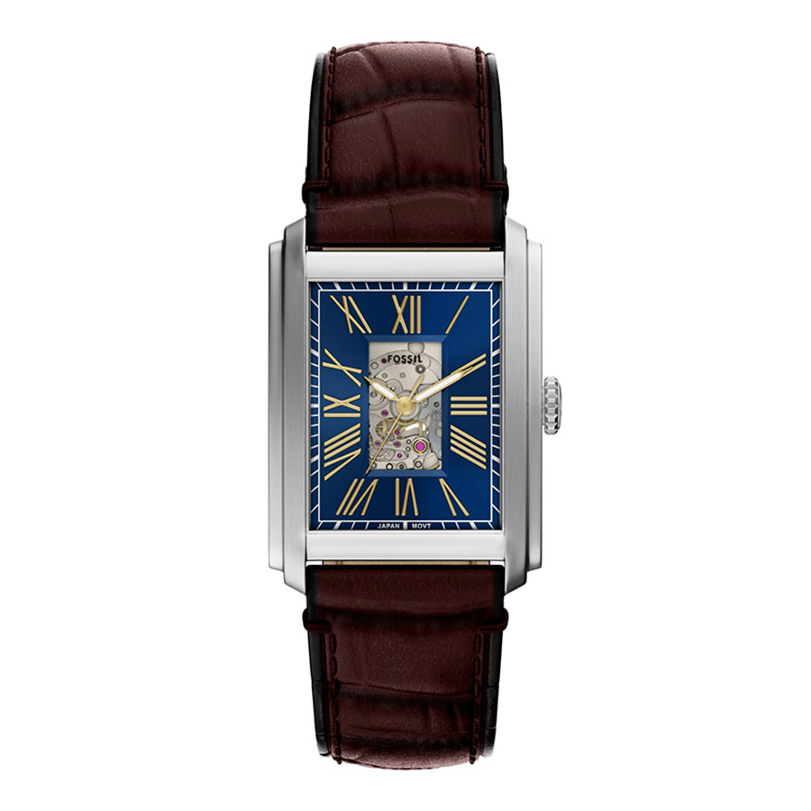 Đồng Hồ Nam Fossil Carraway Leather Watch ME3273 Màu Nâu/Xanh - Duy Hoang