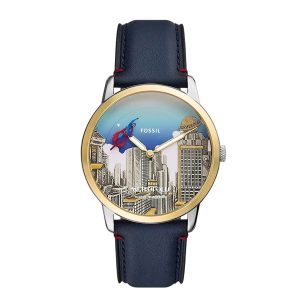 Đồng Hồ Nam Fossil x Superman Limited-Edition Metropolis Watch Set LE1208SET Màu Xanh Navy - Duy Hoang