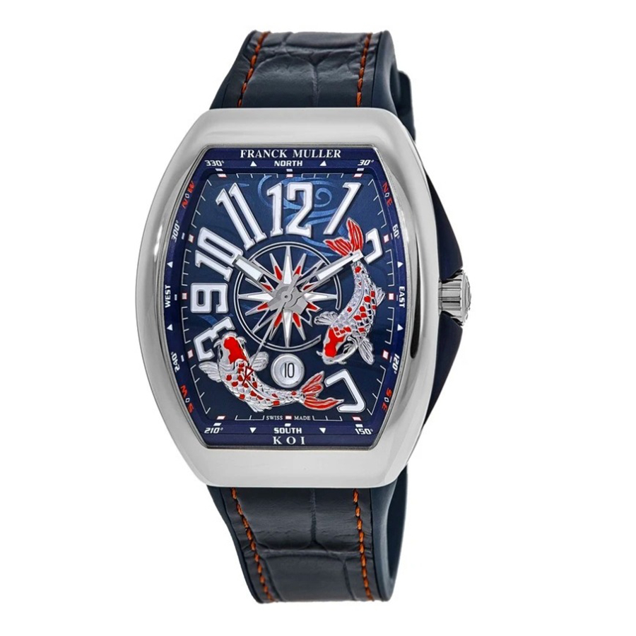 Đồng Hồ Nam Franck Muller Vanguard V41 KOI Limited Edition Màu Xanh Lam - Duy Hoang