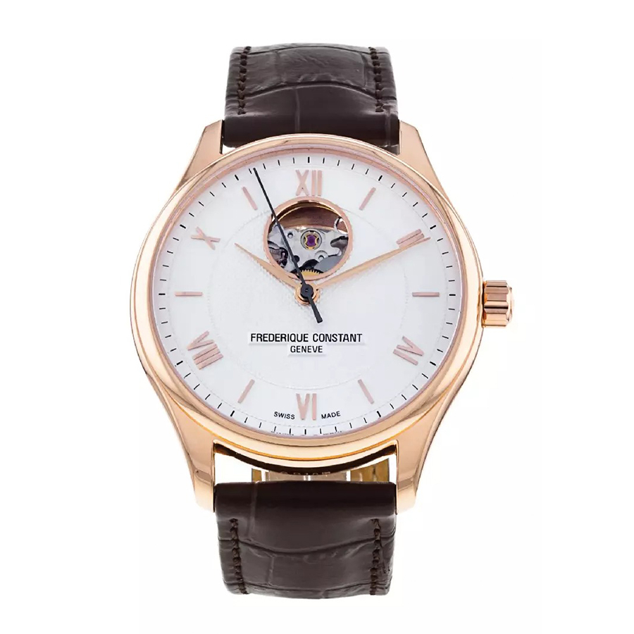 Đồng Hồ Nam Frederique Constant Open Heart FC-310MV5B4 Màu Nâu Vàng Hồng - Duy Hoang