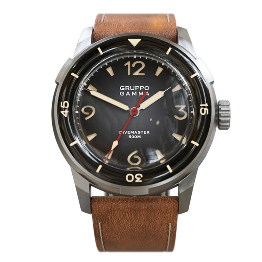 Đồng Hồ Nam Gruppo Gamma Divemaster DG-01 Màu Nâu - Duy Hoang