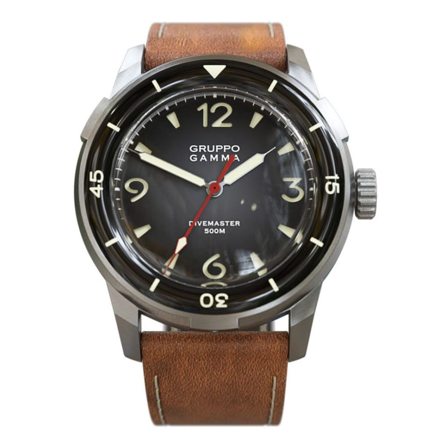 Đồng Hồ Nam Gruppo Gamma Divemaster DG-02 Màu Nâu - Duy Hoang