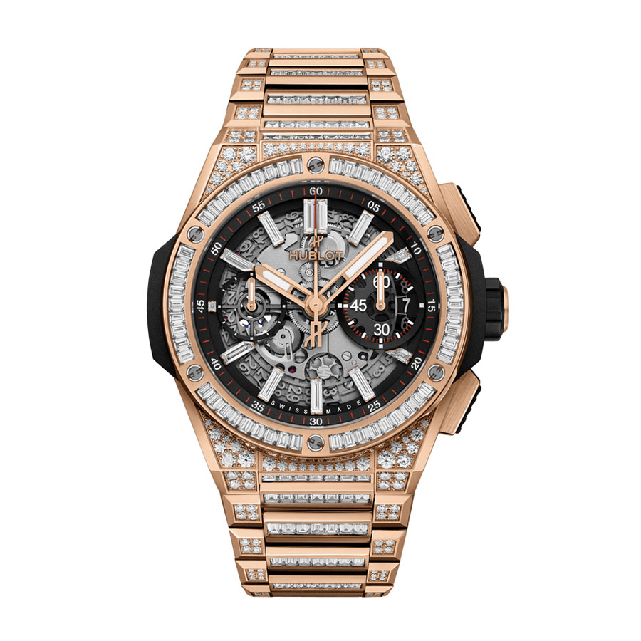 Đồng Hồ Nam Hublot Big Bang Integral King Gold Jewellery Watch 451.OX.1180.OX.9804 Màu Vàng Hồng - Duy Hoang