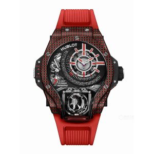 Đồng Hồ Nam Hublot MP-09 Tourbillon Bi-Axis Red 3D Carbon Watch 909.QDG.1120.RX Màu Đỏ - Duy Hoang