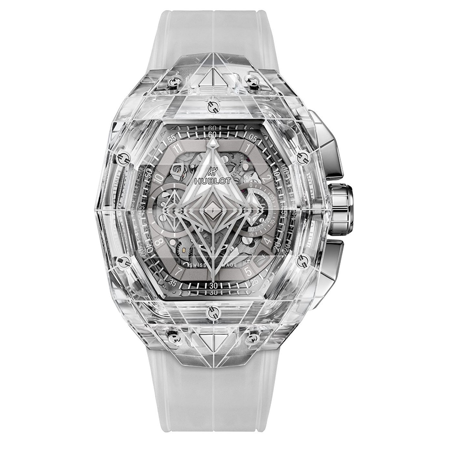 Đồng Hồ Nam Hublot Spirit Of Bigbang Sang Bleu Sapphire 42mm Limited 100pcs Màu Trong Suốt - Duy Hoang