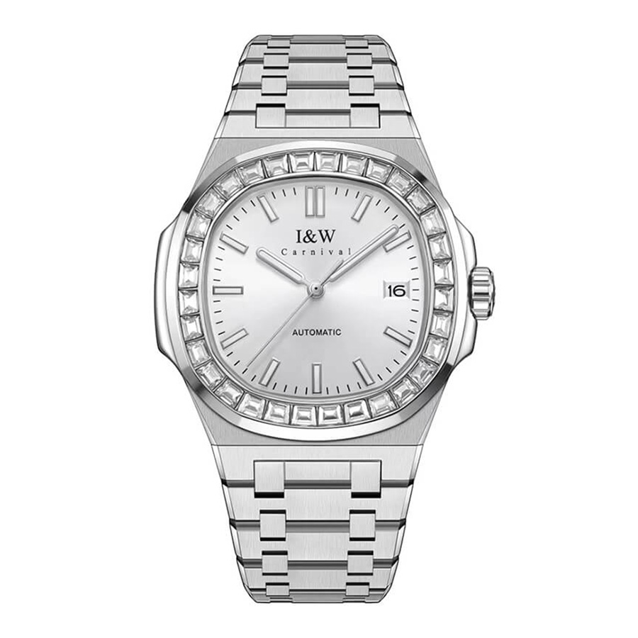 Đồng Hồ Nam I&W Carnival Automatic Watch 750G2-T1 Màu Bạc - Duy Hoang