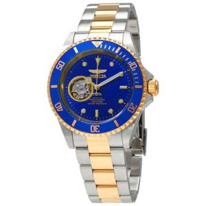 Đồng Hồ Nam Invicta Pro Diver Automatic Blue Dial Two-Tone Men Watch 21719 Màu Xanh Vàng - Duy Hoang