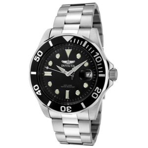Đồng Hồ Nam Invicta Pro Diver Stainless Steel Men Watch 0590 Màu Bạc Đen - Duy Hoang