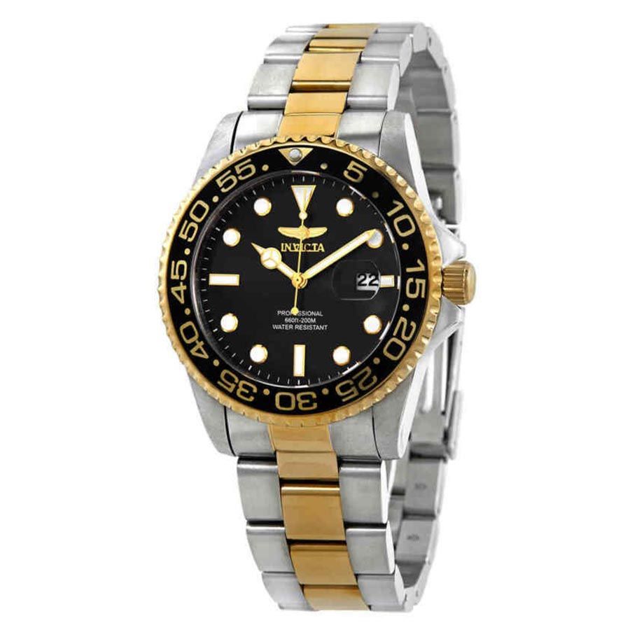 Đồng Hồ Nam Invicta Quartz Pro Diver 33255 42mm Màu Bạc Đen - Duy Hoang