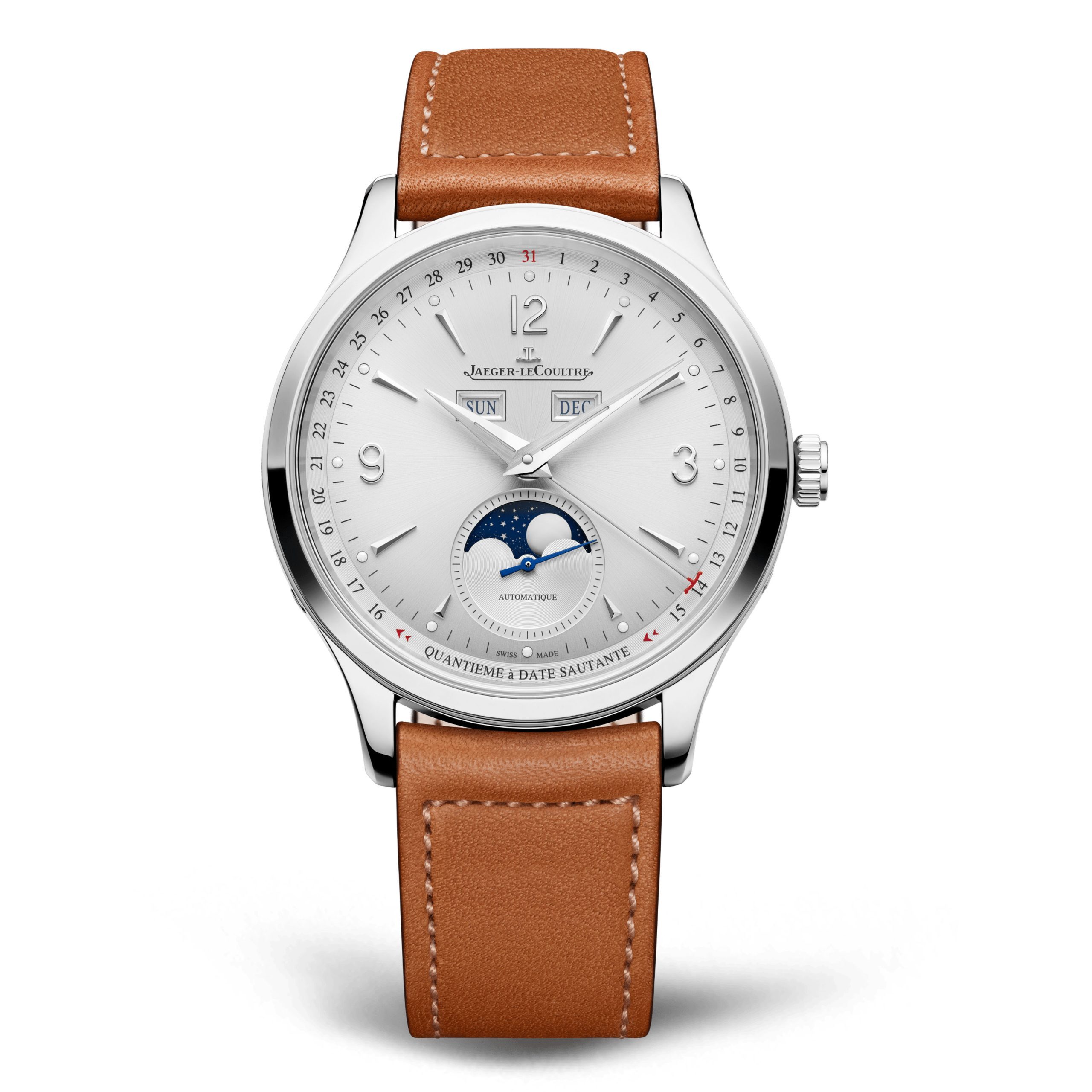 Đồng Hồ Nam Jaeger – LeCoultre Master Control Calendar 4148420 Màu Nâu Bạc - Duy Hoang