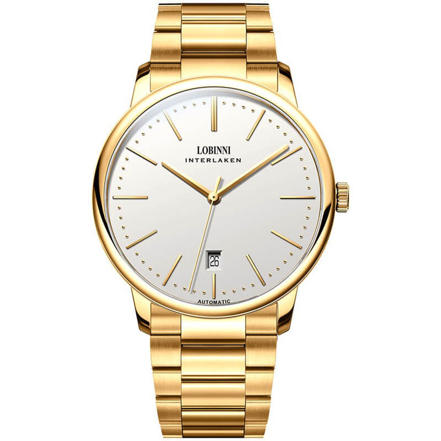 Đồng Hồ Nam Lobinni LB12028G-T1 Màu Vàng Gold - Duy Hoang
