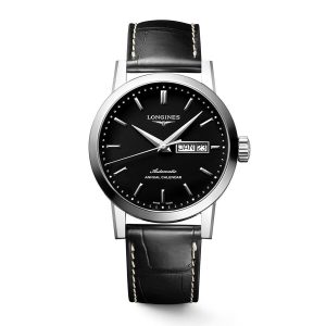 Đồng Hồ Nam Longines 1832 Automatic Watch L4.827.4.52.0 Màu Đen - Duy Hoang