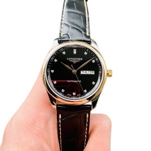 Đồng Hồ Nam Longines Master Collection L2.755.5.59.2 Màu Đen - Duy Hoang
