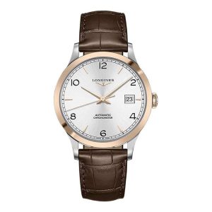 Đồng Hồ Nam Longines Record Collection L2.821.5.76.2 Màu Nâu Vàng - Duy Hoang