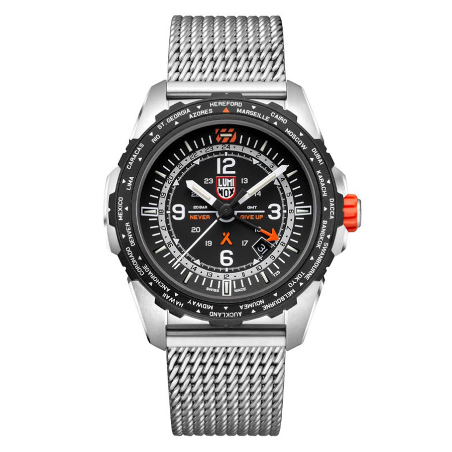 Đồng Hồ Nam Luminox Bear Grylls Survival, 45mm, Pilot Watch 3762 Màu Bạc - Duy Hoang