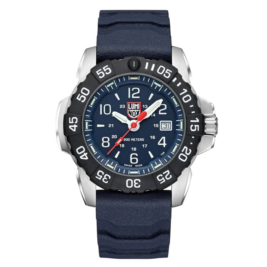 Đồng Hồ Nam Luminox Navy SEAL Steel, 45mm, Military Dive Watch 3253 Màu Xanh Bạc - Duy Hoang