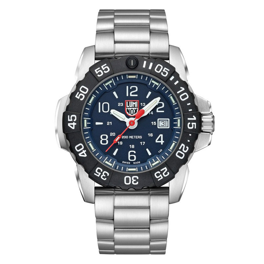 Đồng Hồ Nam Luminox Navy SEAL Steel, 45mm, Military Dive Watch 3254 Màu Bạc - Duy Hoang