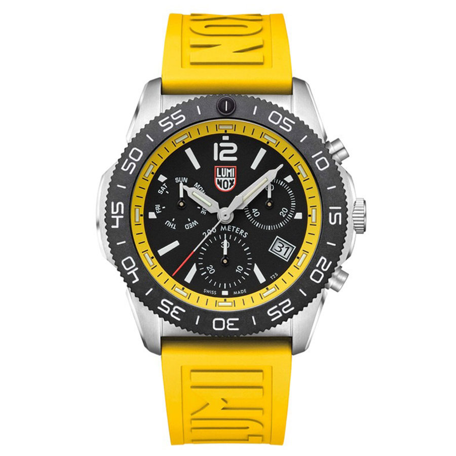 Đồng Hồ Nam Luminox Pacific Diver Chronograph, 44mm, Diver Watch 3145 Màu Vàng Bạc - Duy Hoang