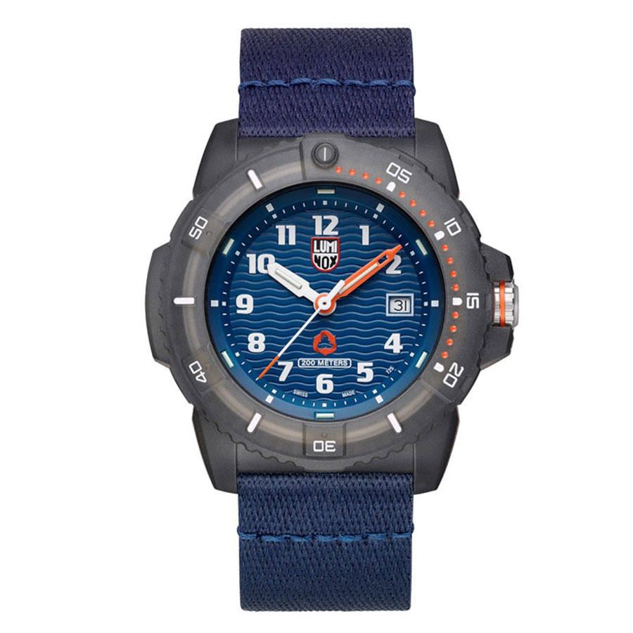 Đồng Hồ Nam Luminox #tide ECO, 46mm, Sustainable Outdoor Watch 8903.ECO Màu Xanh Xám - Duy Hoang