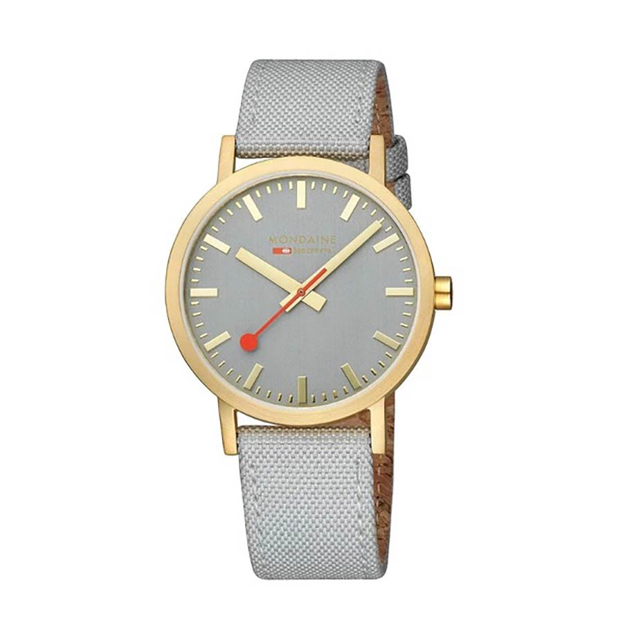 Đồng Hồ Nam Mondaine Classic Good Gray Golden A660.30360.80SBU Màu Xám Vàng - Duy Hoang