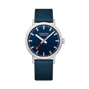 Đồng Hồ Nam Mondaine Classic Ocean Blue Watch A660.30360.40SBD - 40mm Màu Xanh Bạc - Duy Hoang