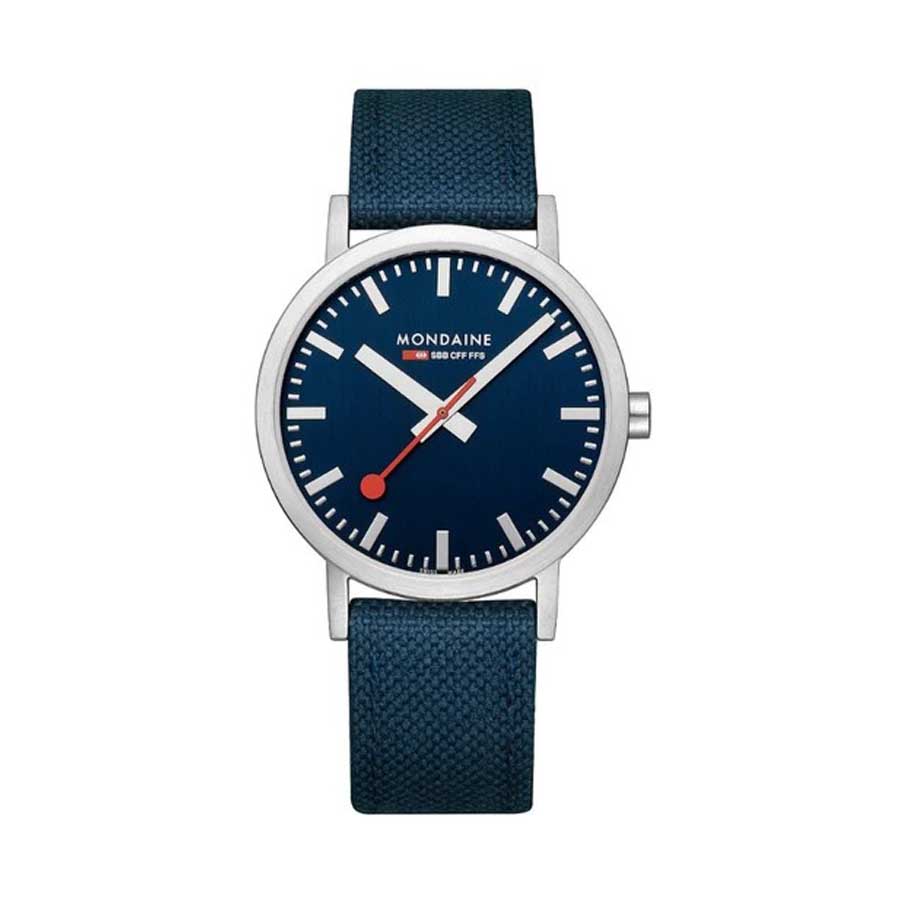 Đồng Hồ Nam Mondaine Classic Ocean Blue Watch A660.30360.40SBD - 40mm Màu Xanh Bạc - Duy Hoang