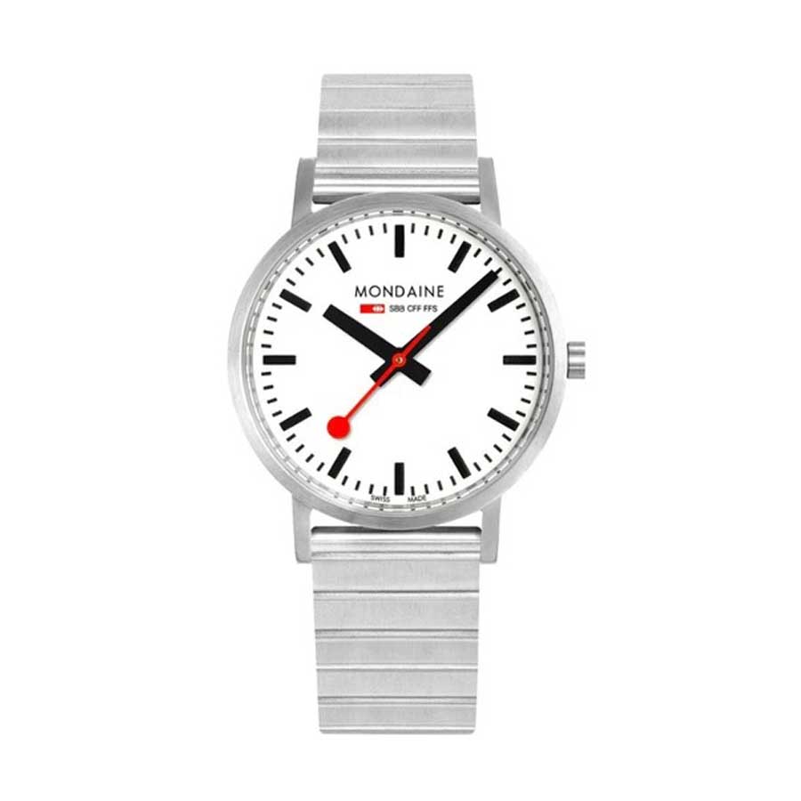 Đồng Hồ Nam Mondaine Classic Stainless Steel Watch A660.30360.16SBJ - 40mm Màu Xám Bạc - Duy Hoang