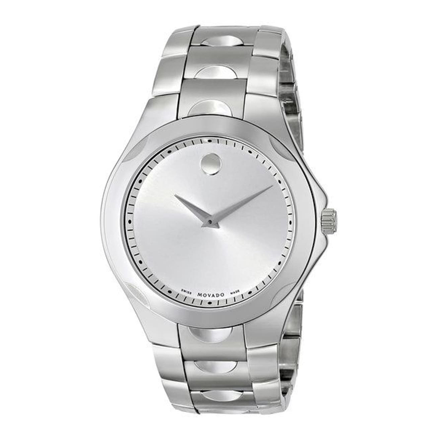 Đồng Hồ Nam Movado Luno Sport Silver Dial Steel Men's Watch 606379 Màu Bạc - Duy Hoang