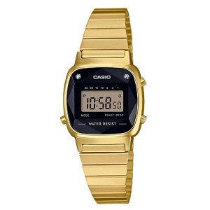Đồng Hồ Nữ Casio LA670WGAD-1DF Màu Vàng - Duy Hoang
