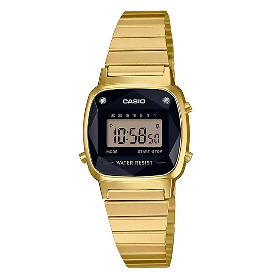 Đồng Hồ Nữ Casio LA670WGAD-1DF Màu Vàng - Duy Hoang