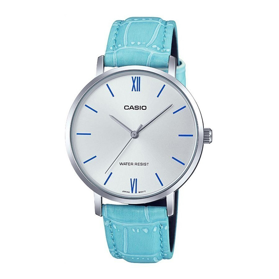 Đồng Hồ Nữ Casio LTP-VT01L-7B3UDF Màu Xanh Blue Nhạt - Duy Hoang