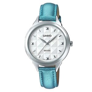 Đồng Hồ Nữ Casio Quartz LTP-1392L-2AVDF Màu Xanh Trắng - Duy Hoang