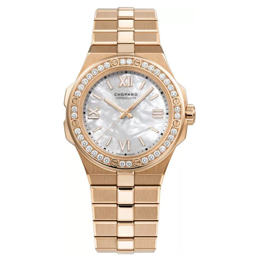 Đồng Hồ Nữ Chopard Alpine Eagle Small 36mm 295370-5002 Màu Vàng Hồng - Duy Hoang