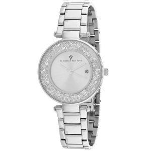 Đồng Hồ Nữ Christian Van Sant Dazzle Quartz CV1210 Màu Bạc - Duy Hoang