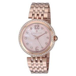 Đồng Hồ Nữ Christian Van Sant Jasmine Analog Display Quartz CV1614 Màu Vàng Hồng - Duy Hoang